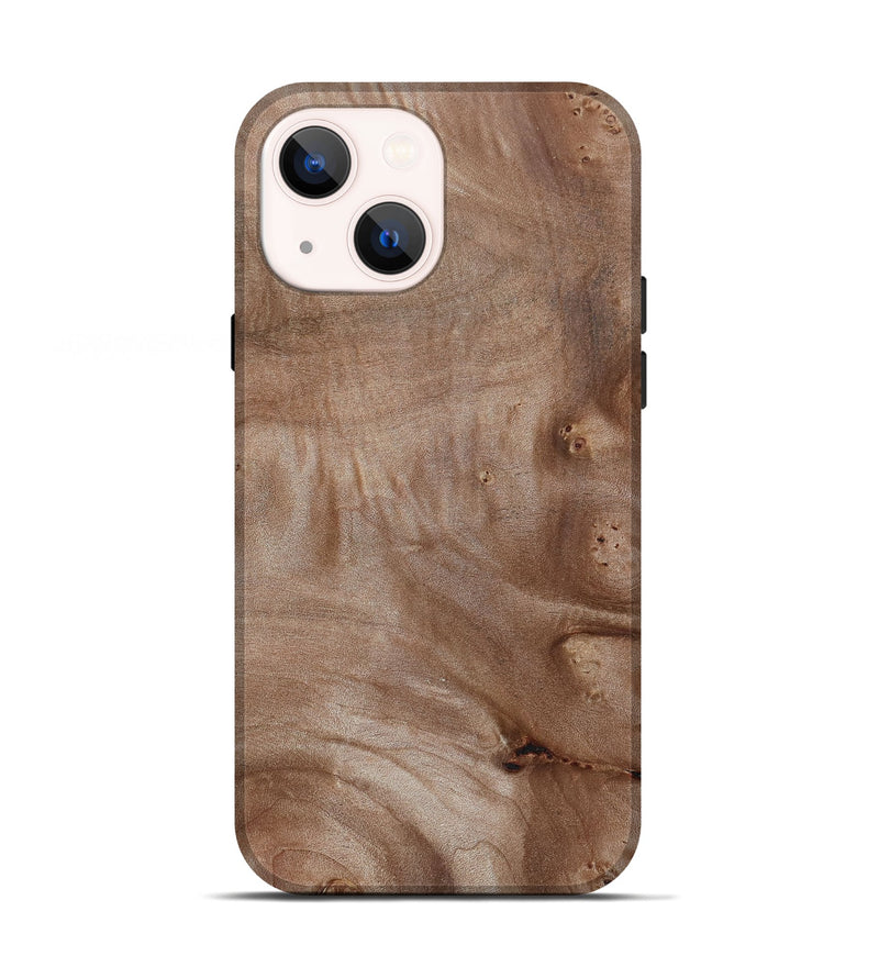 iPhone 13 Wood Live Edge Phone Case - Yasmine (Wood Burl, 800527)