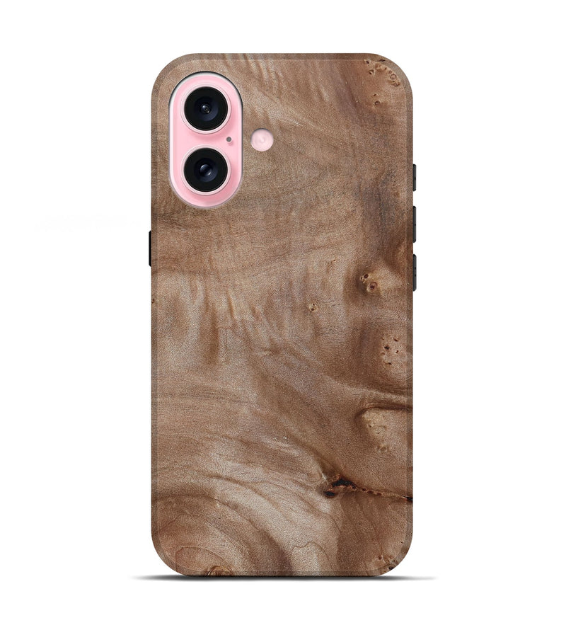 iPhone 17 Wood Live Edge Phone Case - Yasmine (Wood Burl, 800527)