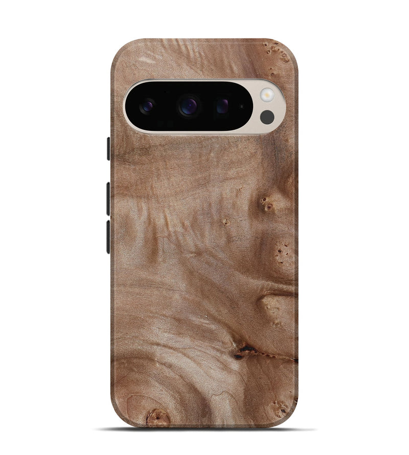 Pixel 10 Pro Wood Live Edge Phone Case - Yasmine (Wood Burl, 800527)