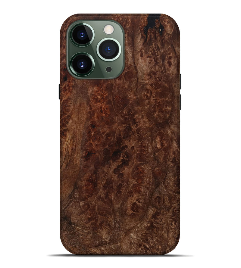 iPhone 13 Pro Max Wood Live Edge Phone Case - Retta (Wood Burl, 800529)