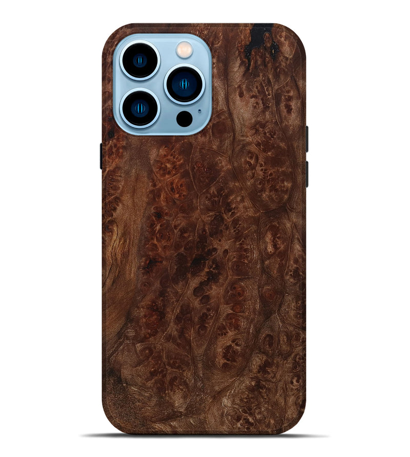 iPhone 14 Pro Max Wood Live Edge Phone Case - Retta (Wood Burl, 800529)