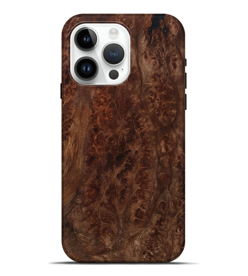 iPhone 15 Pro Max Wood Live Edge Phone Case - Retta (Wood Burl, 800529)