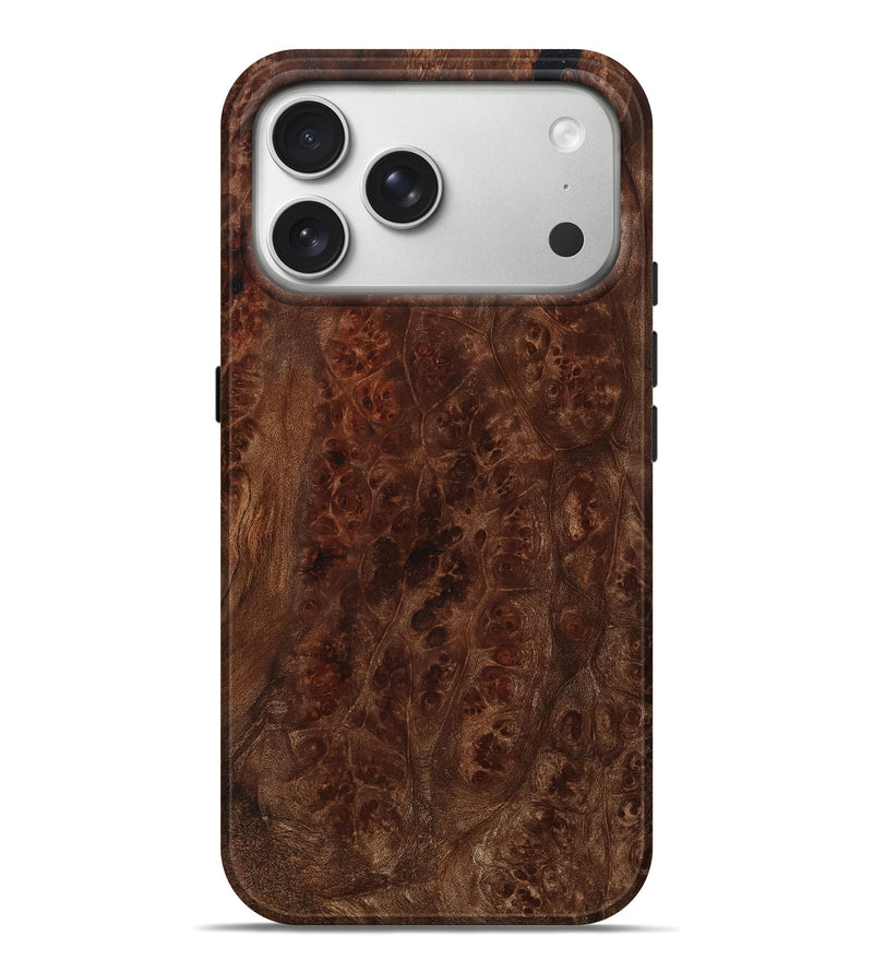 iPhone 17 Pro Max Wood Live Edge Phone Case - Retta (Wood Burl, 800529)