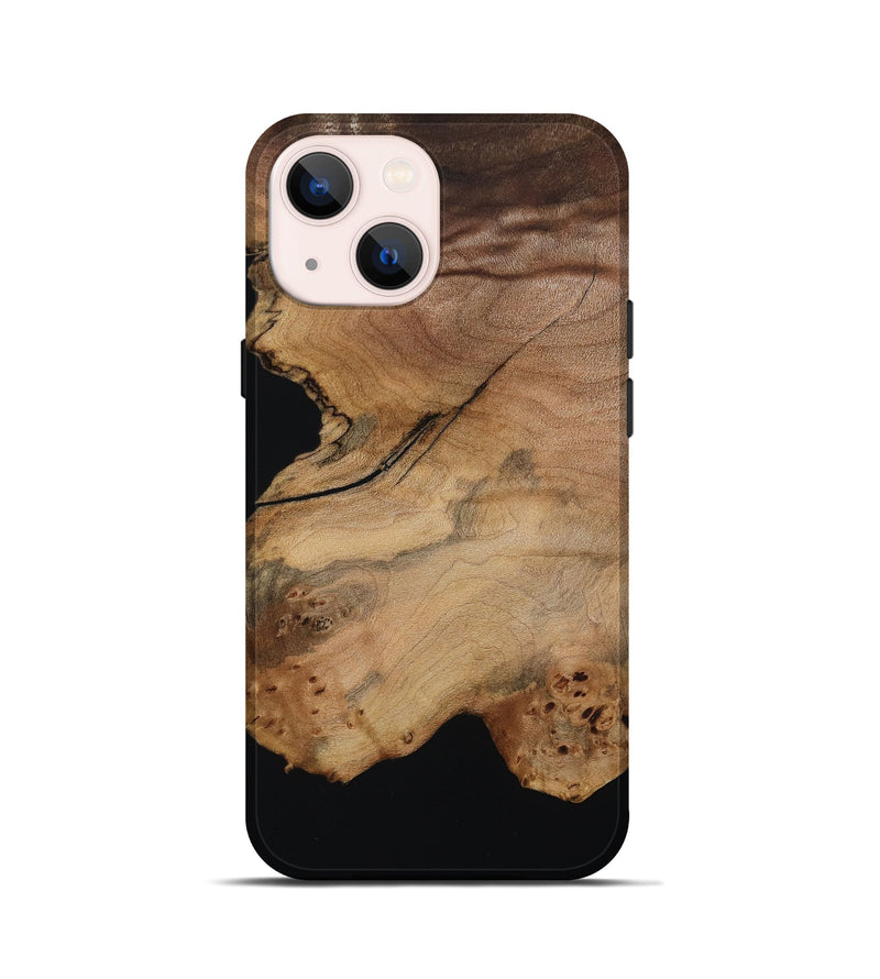 iPhone 13 mini Wood Live Edge Phone Case - Andy (Wood Burl, 800530)