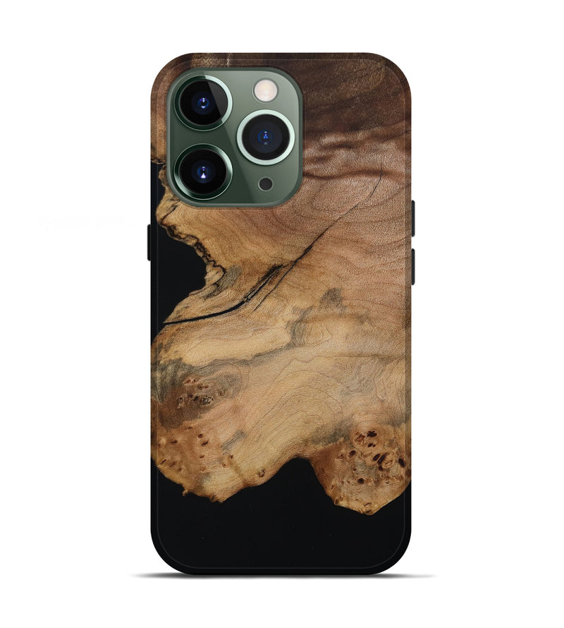 iPhone 13 Pro Wood Live Edge Phone Case - Andy (Wood Burl, 800530)