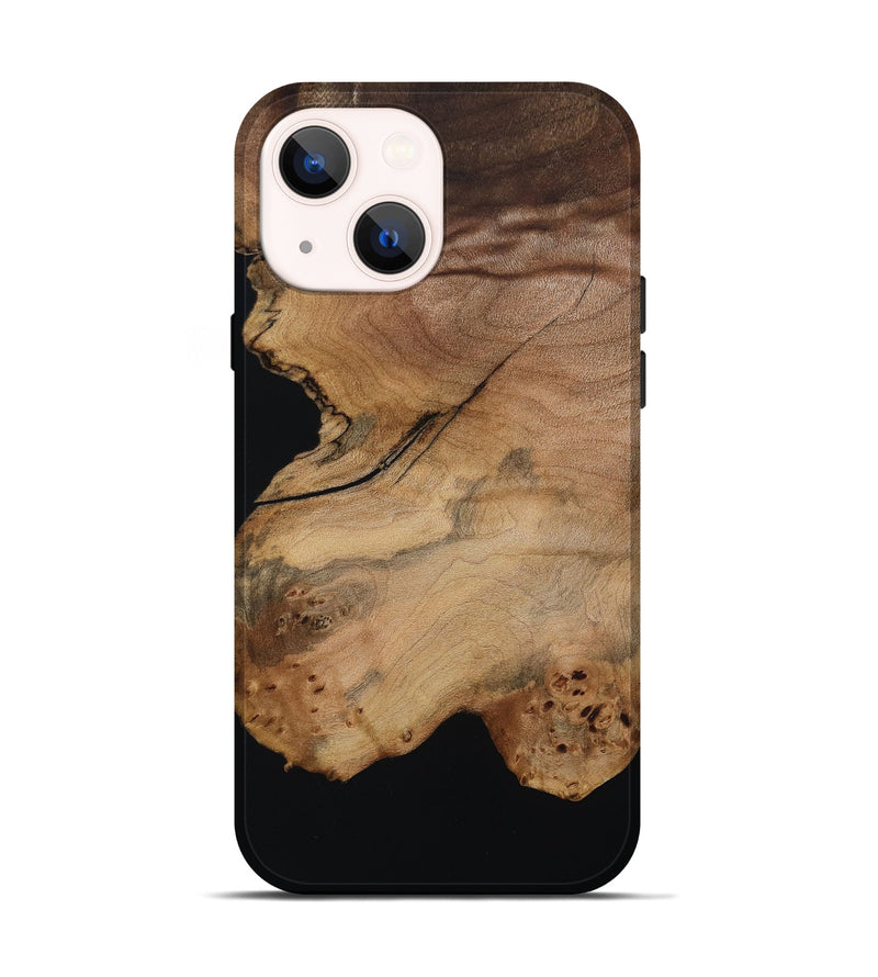 iPhone 14 Wood Live Edge Phone Case - Andy (Wood Burl, 800530)