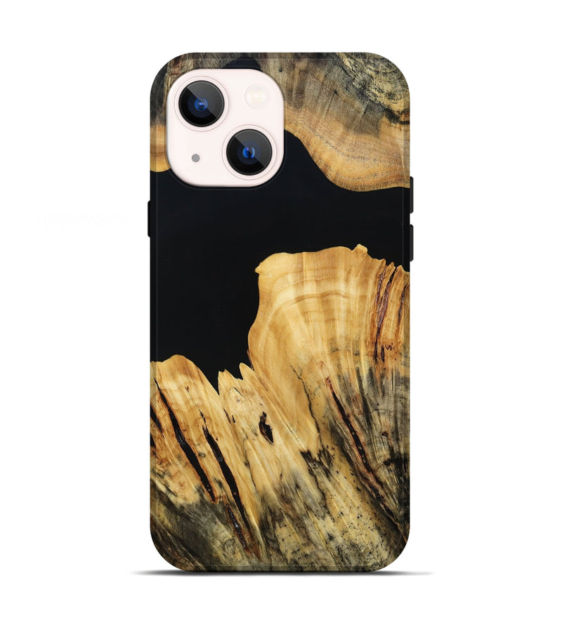 iPhone 13 Wood Live Edge Phone Case - Kaci (Wood Burl, 800531)