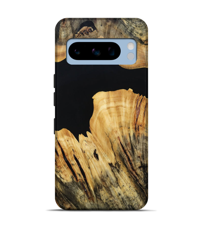 Pixel 8 Pro Wood Live Edge Phone Case - Kaci (Wood Burl, 800531)