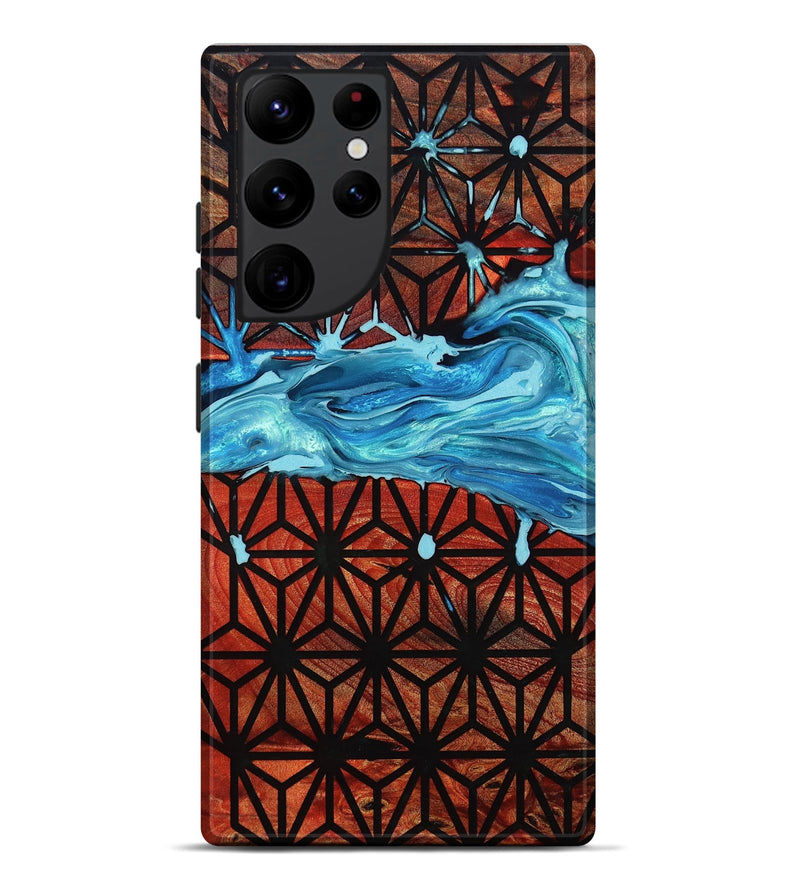 Galaxy S22 Ultra Wood Live Edge Phone Case - Alex (Pattern, 800532)