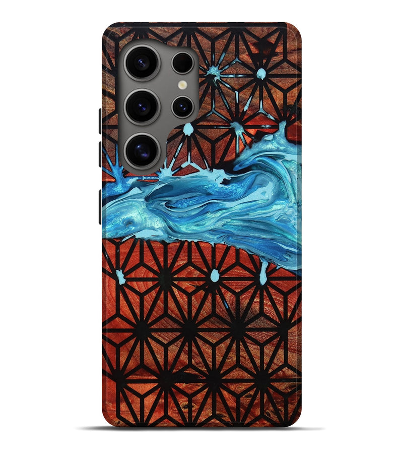 Galaxy S25 Ultra Wood Live Edge Phone Case - Alex (Pattern, 800532)