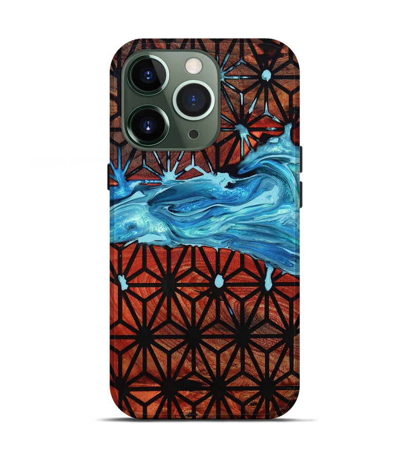 iPhone 13 Pro Wood Live Edge Phone Case - Alex (Pattern, 800532)