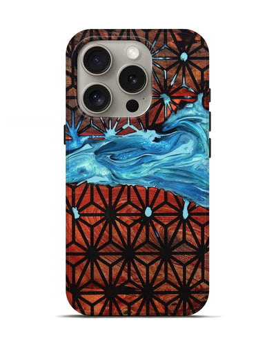 iPhone 16 Pro Wood Live Edge Phone Case - Alex (Pattern, 800532)