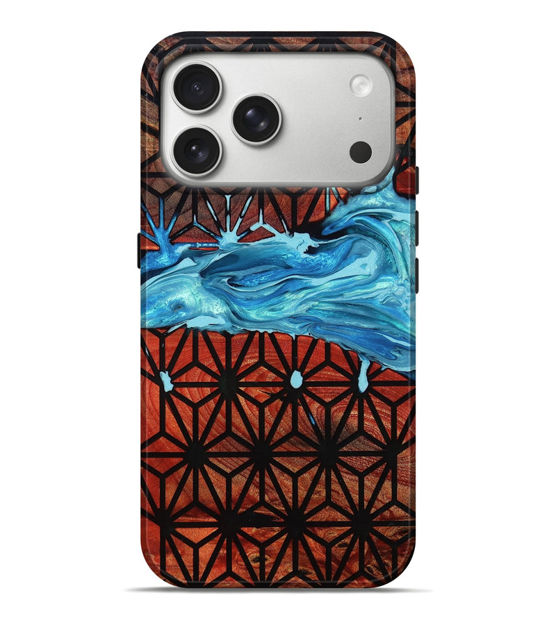 iPhone 17 Pro Max Wood Live Edge Phone Case - Alex (Pattern, 800532)