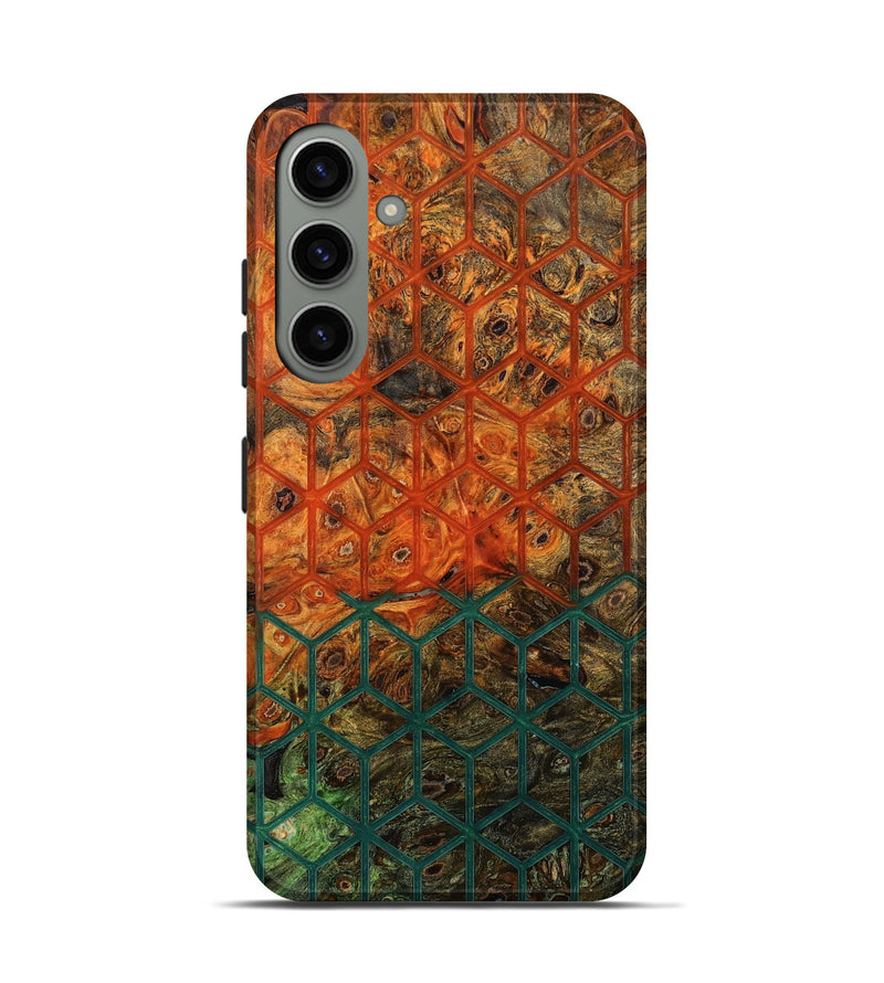Galaxy S24 Wood Live Edge Phone Case - Erika (Pattern, 800533)