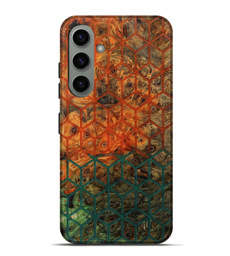 Galaxy S24 Plus Wood Live Edge Phone Case - Erika (Pattern, 800533)
