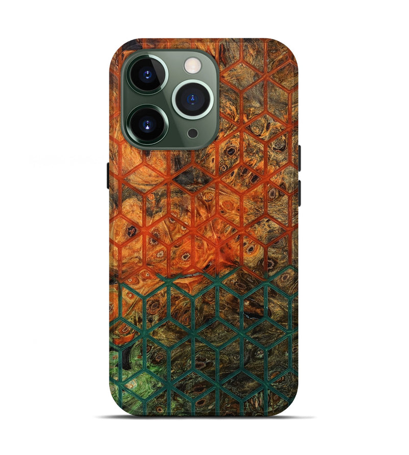 iPhone 13 Pro Wood Live Edge Phone Case - Erika (Pattern, 800533)