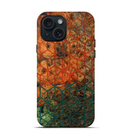iPhone 15 Wood Live Edge Phone Case - Erika (Pattern, 800533)