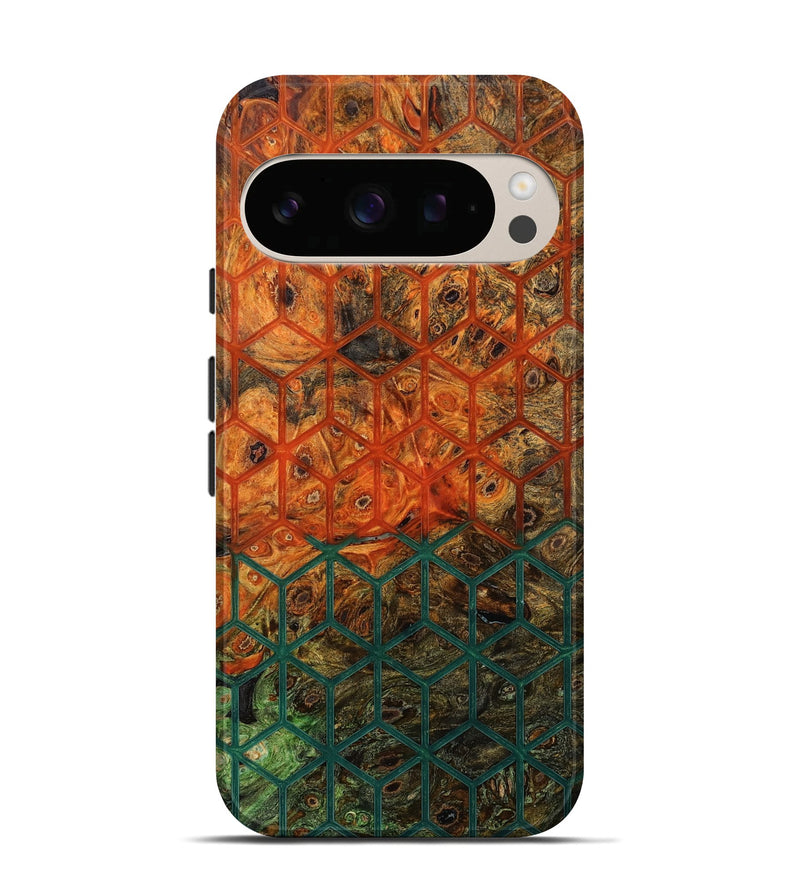 Pixel 10 Pro Wood Live Edge Phone Case - Erika (Pattern, 800533)