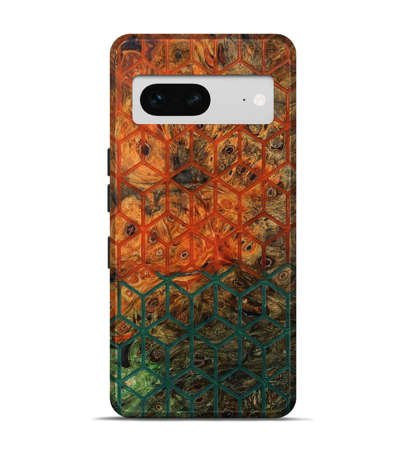 Pixel 7 Wood Live Edge Phone Case - Erika (Pattern, 800533)