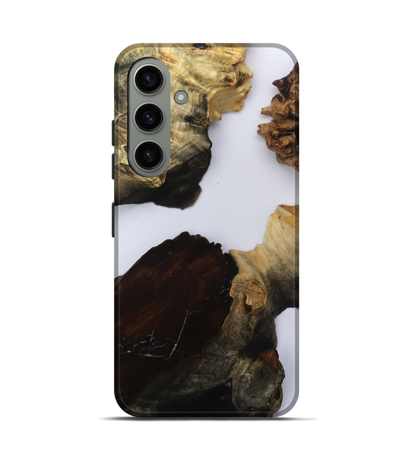 Galaxy S24 Wood Live Edge Phone Case - Kenzo (Clear, 800534)