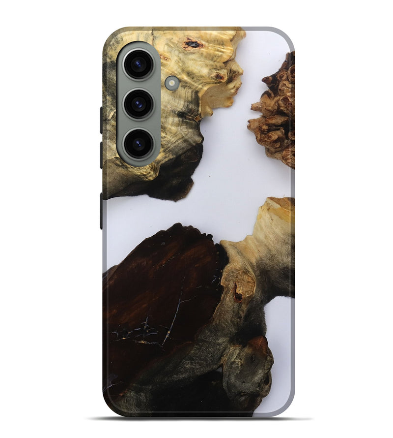 Galaxy S24 Plus Wood Live Edge Phone Case - Kenzo (Clear, 800534)