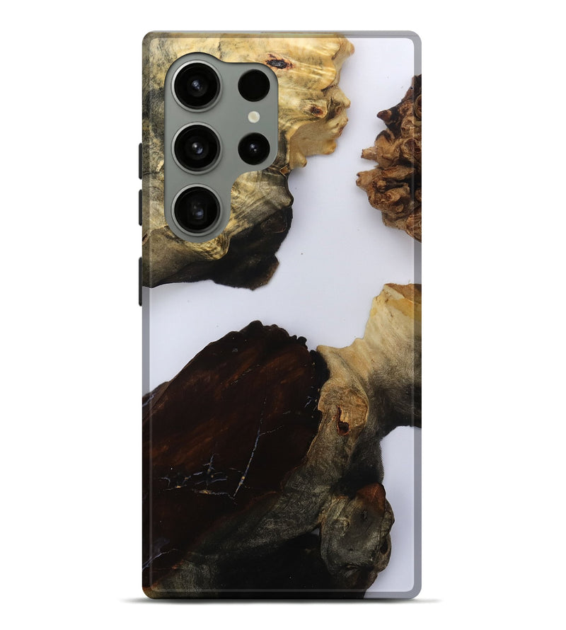 Galaxy S24 Ultra Wood Live Edge Phone Case - Kenzo (Clear, 800534)