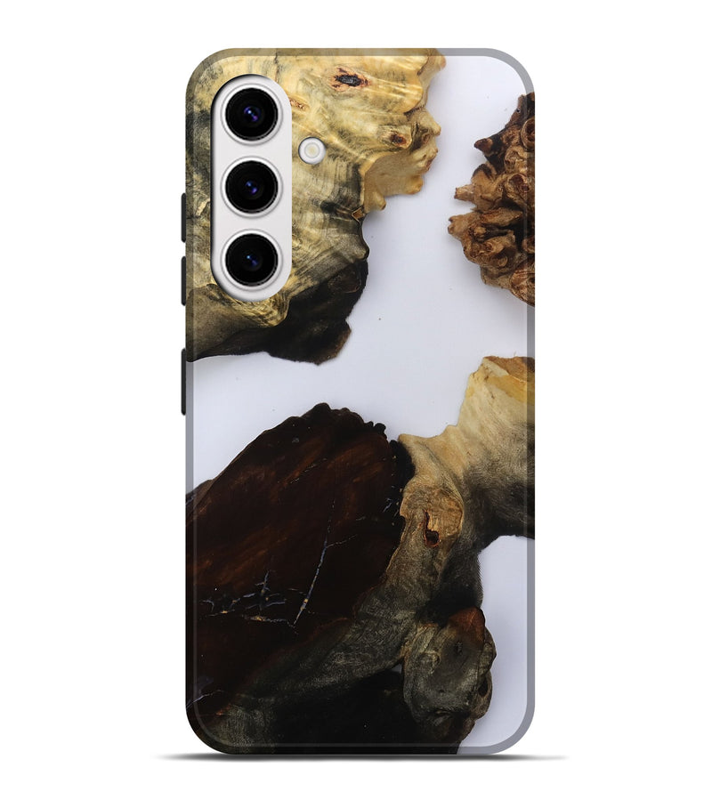 Galaxy S25 Plus Wood Live Edge Phone Case - Kenzo (Clear, 800534)