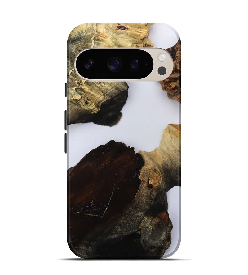 Pixel 10 Wood Live Edge Phone Case - Kenzo (Clear, 800534)