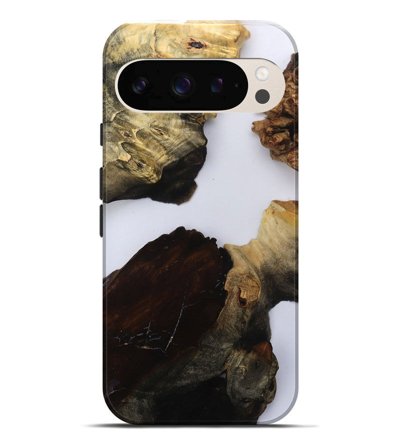 Pixel 10 Pro XL Wood Live Edge Phone Case - Kenzo (Clear, 800534)