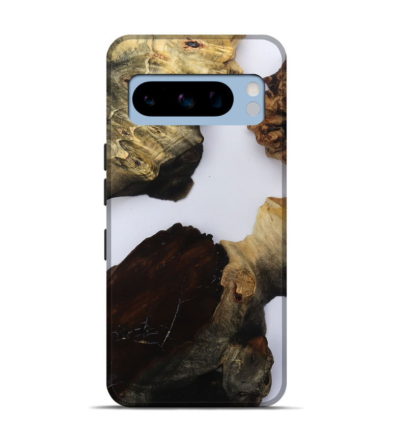 Pixel 8 Pro Wood Live Edge Phone Case - Kenzo (Clear, 800534)