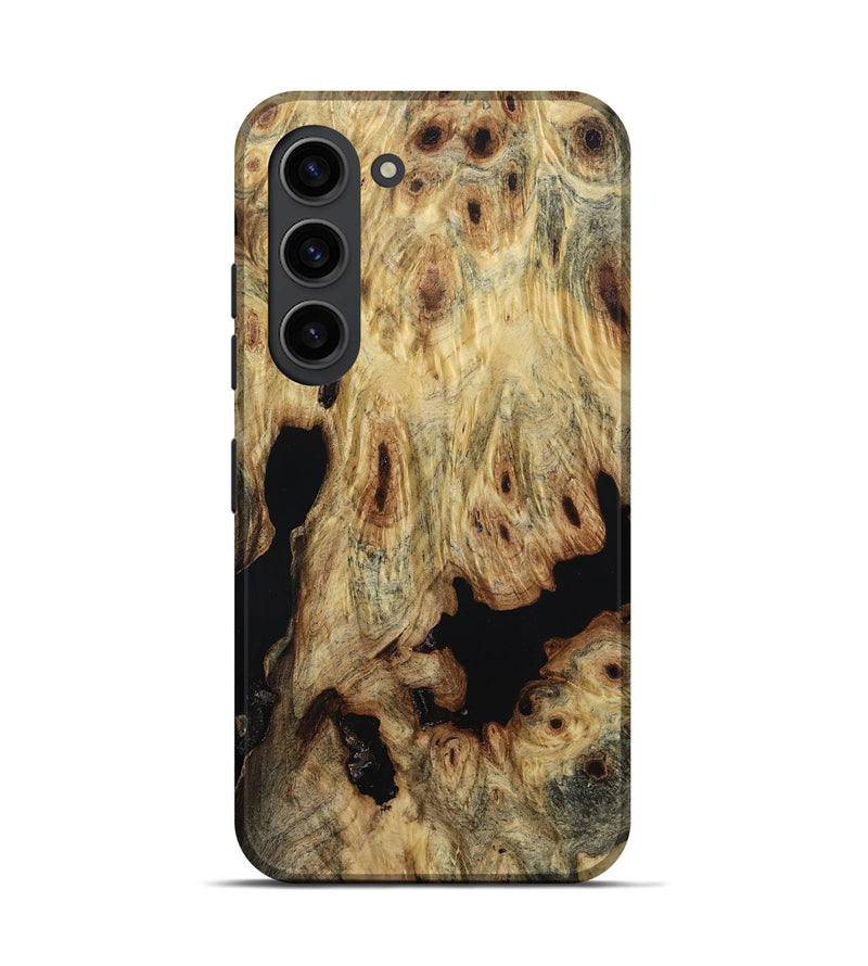Galaxy S23 Wood Live Edge Phone Case - Braylon (Wood Burl, 800535)