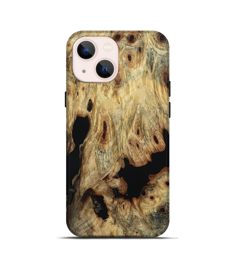iPhone 13 mini Wood Live Edge Phone Case - Braylon (Wood Burl, 800535)