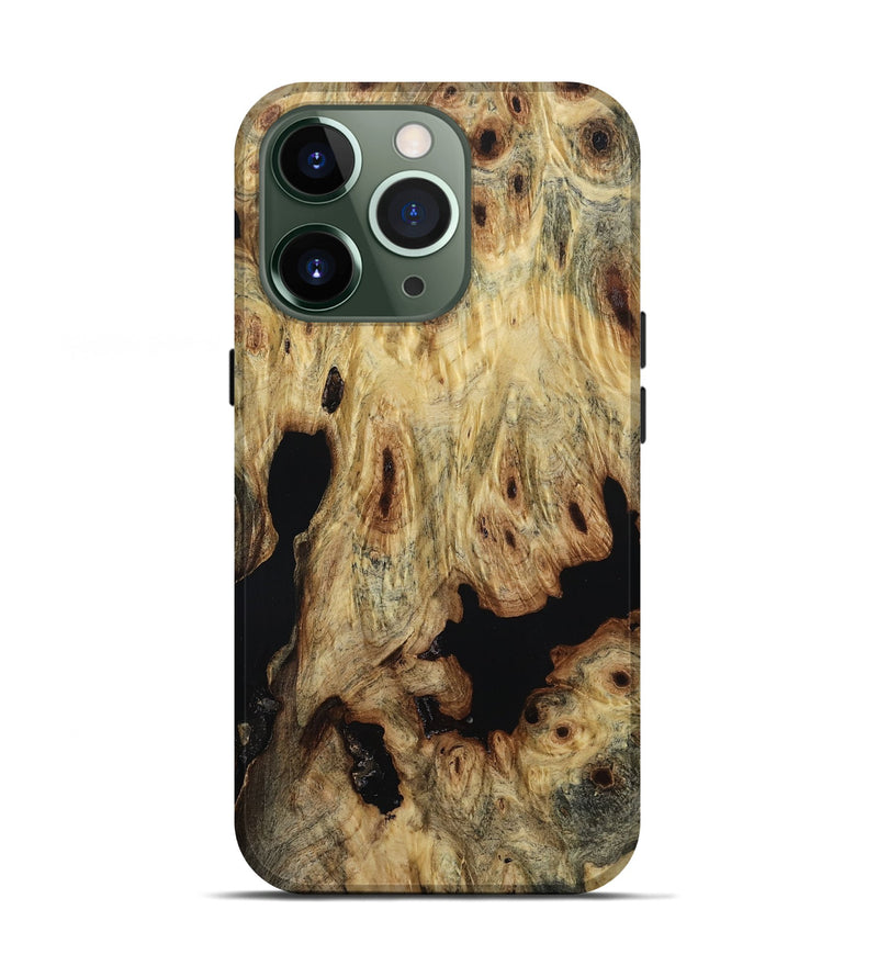 iPhone 13 Pro Wood Live Edge Phone Case - Braylon (Wood Burl, 800535)