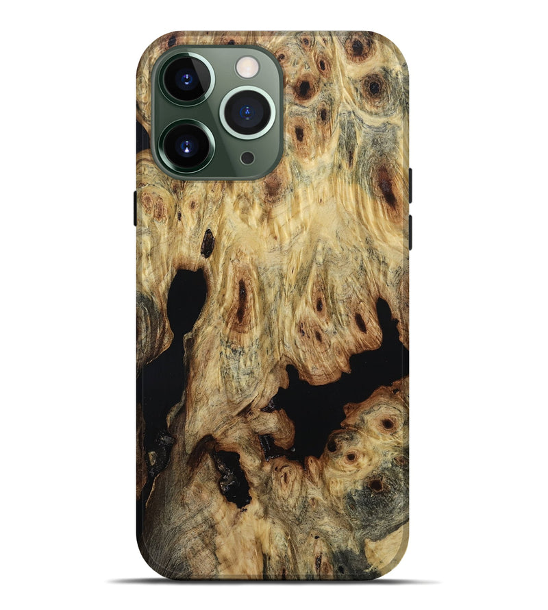 iPhone 13 Pro Max Wood Live Edge Phone Case - Braylon (Wood Burl, 800535)