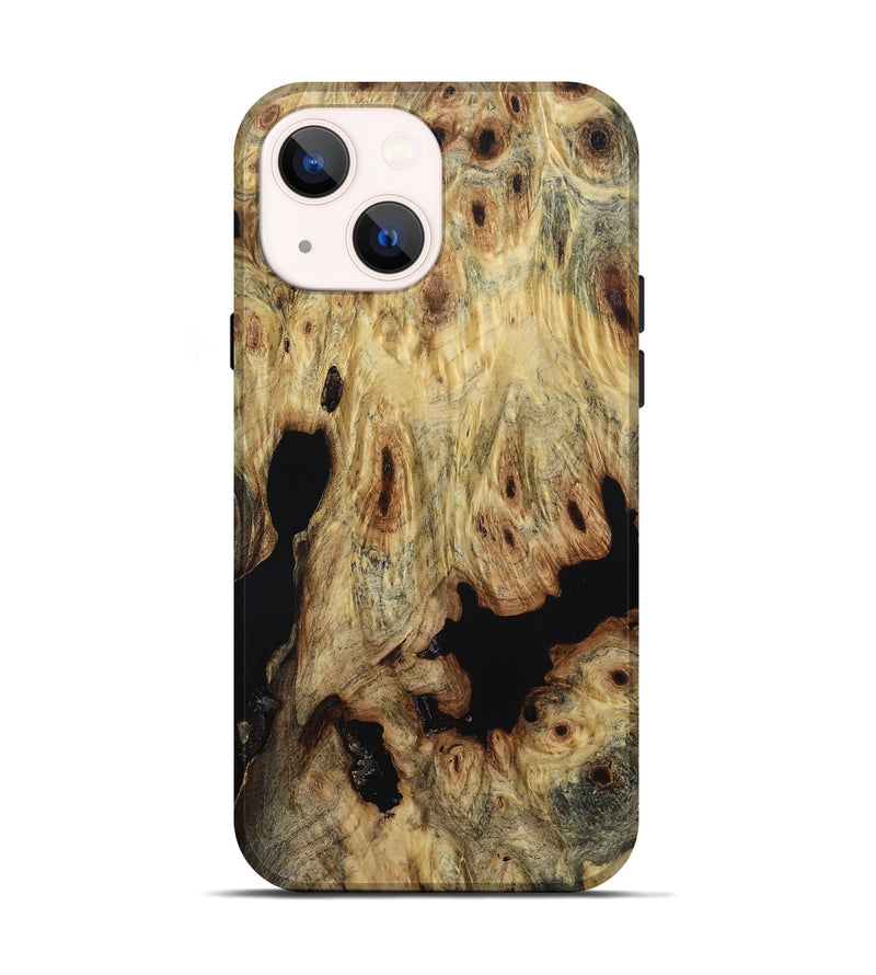 iPhone 14 Wood Live Edge Phone Case - Braylon (Wood Burl, 800535)