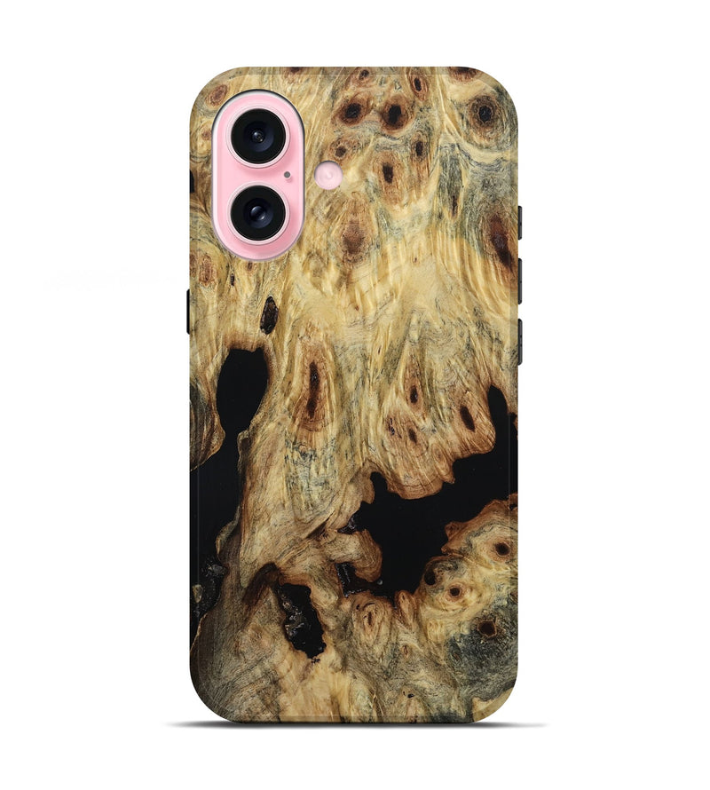 iPhone 17 Wood Live Edge Phone Case - Braylon (Wood Burl, 800535)