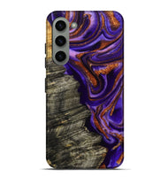 Galaxy S23 Plus Wood Live Edge Phone Case - Jerilyn (Purple, 800537)