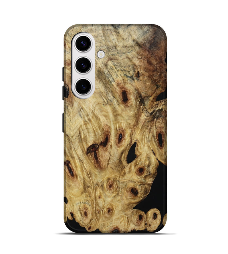 Galaxy S25 Wood Live Edge Phone Case - Asaiah (Wood Burl, 800538)