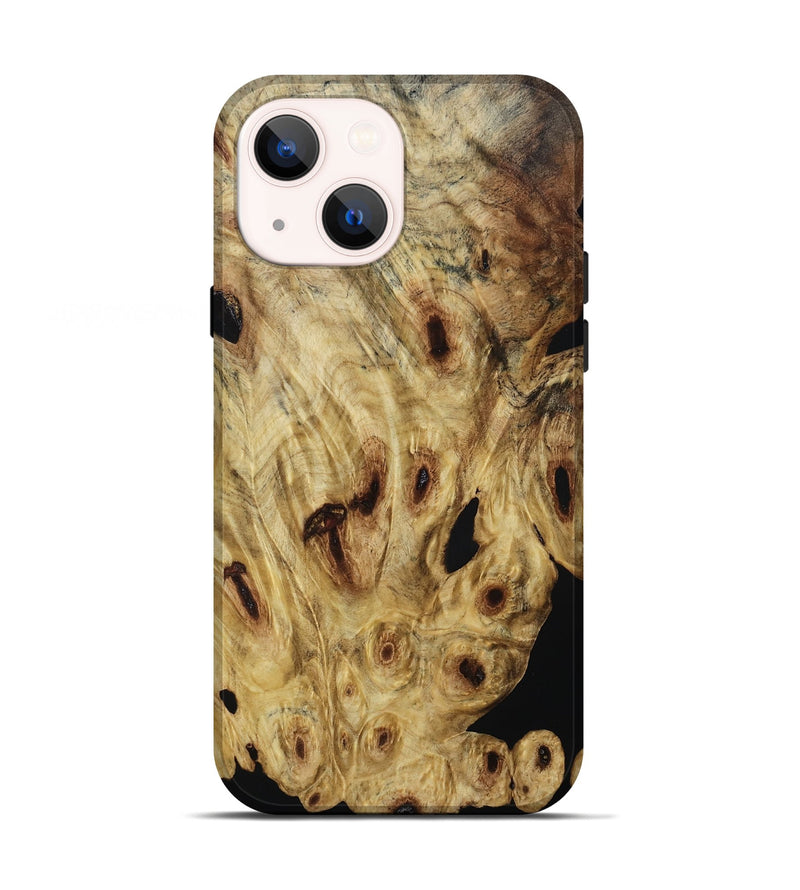 iPhone 13 Wood Live Edge Phone Case - Asaiah (Wood Burl, 800538)