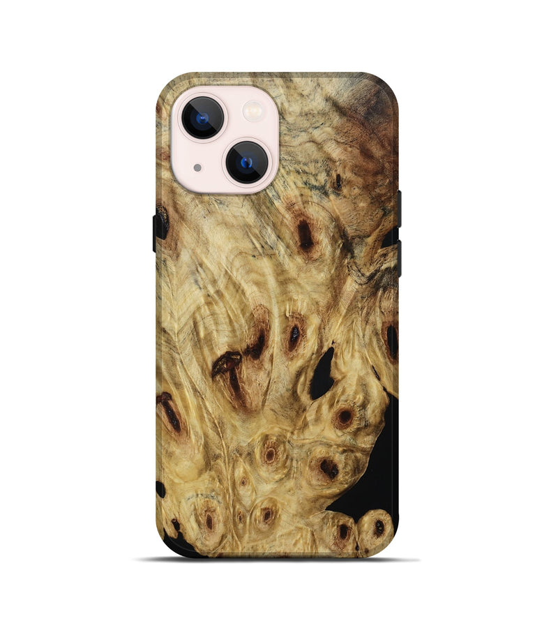 iPhone 13 mini Wood Live Edge Phone Case - Asaiah (Wood Burl, 800538)