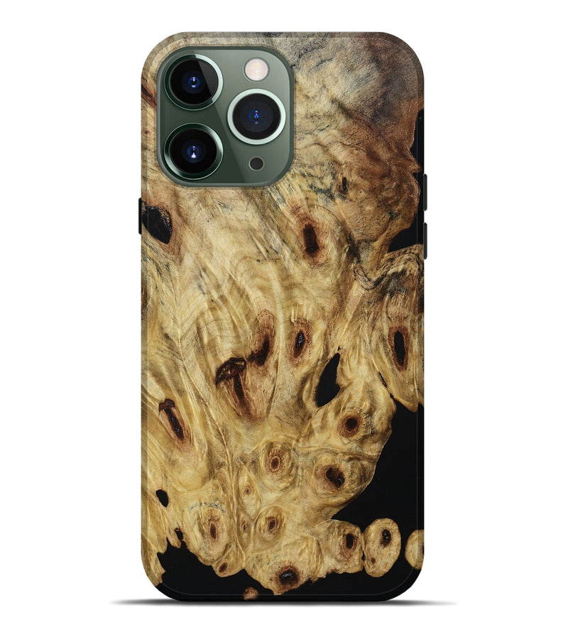 iPhone 13 Pro Max Wood Live Edge Phone Case - Asaiah (Wood Burl, 800538)