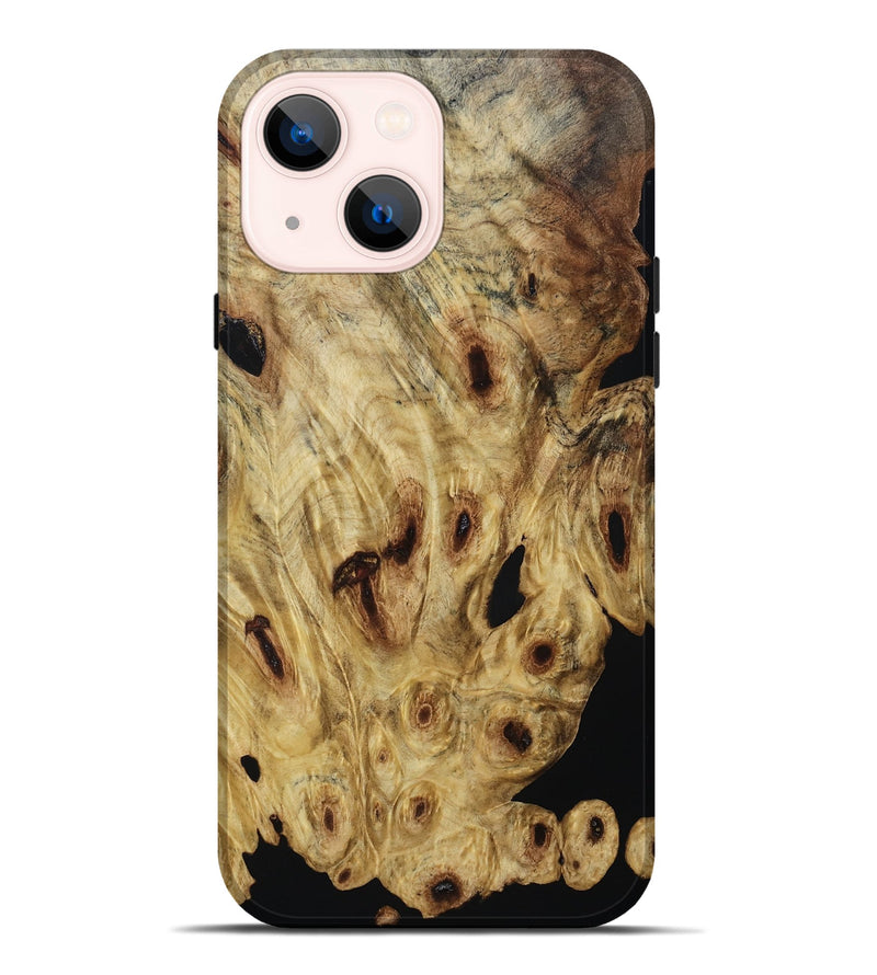 iPhone 14 Plus Wood Live Edge Phone Case - Asaiah (Wood Burl, 800538)