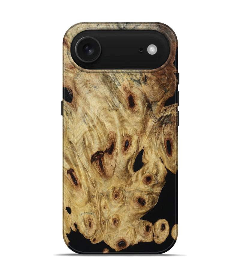 iPhone 17 Air Wood Live Edge Phone Case - Asaiah (Wood Burl, 800538)