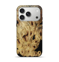 iPhone 17 Pro Wood Live Edge Phone Case - Asaiah (Wood Burl, 800538)