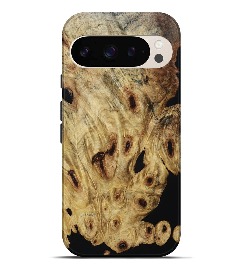 Pixel 10 Pro XL Wood Live Edge Phone Case - Asaiah (Wood Burl, 800538)