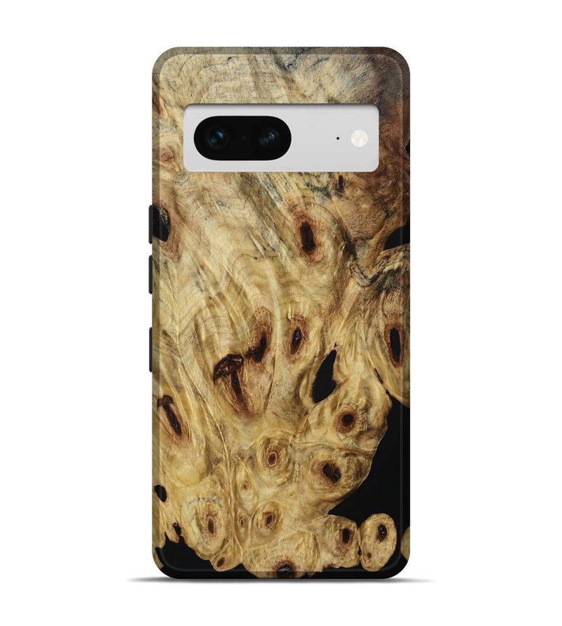 Pixel 7 Wood Live Edge Phone Case - Asaiah (Wood Burl, 800538)