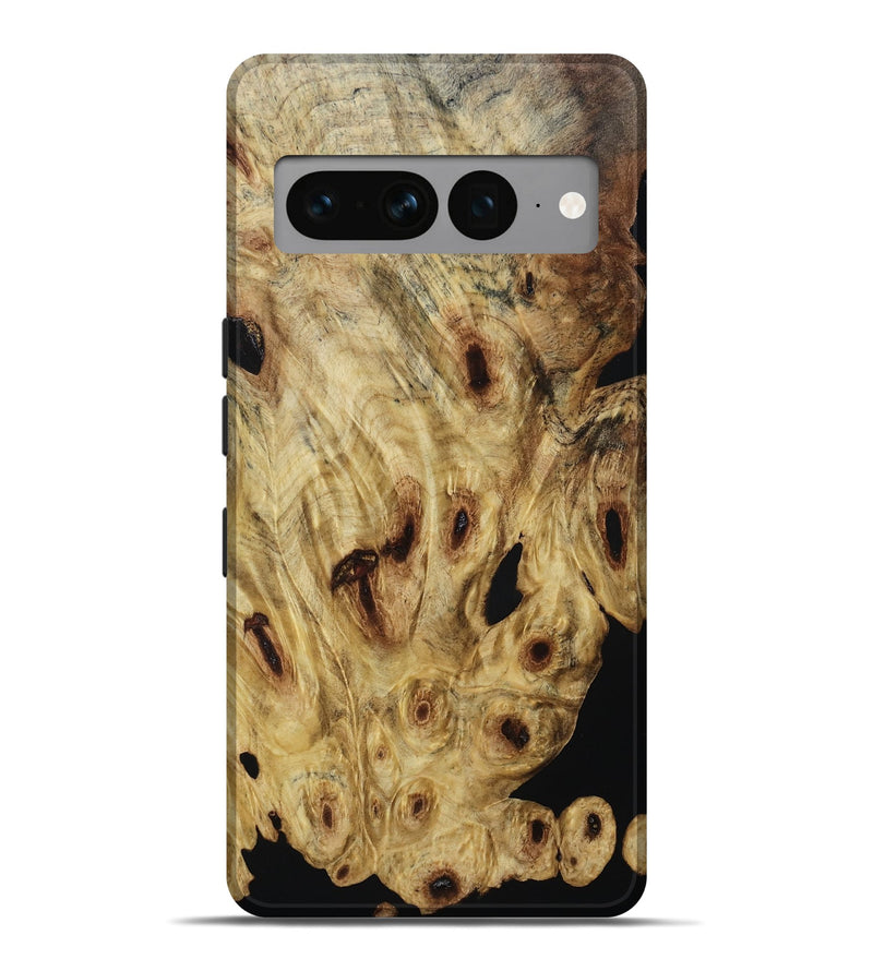 Pixel 7 Pro Wood Live Edge Phone Case - Asaiah (Wood Burl, 800538)