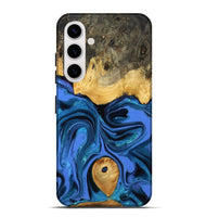 Galaxy S25 Plus Wood Live Edge Phone Case - Adler (Blue, 800540)