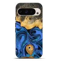 Pixel 10 Pro XL Wood Live Edge Phone Case - Adler (Blue, 800540)