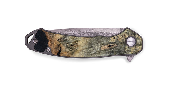 EDC Wood Pocket Knife - Edd (Wood Burl, 800546)